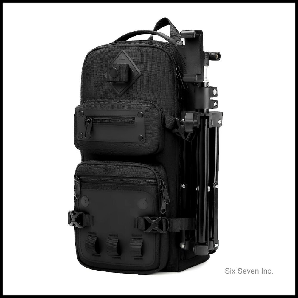 Large Capacity Tactical Sling Bag Crossbody Shoulder Backpack Waterproof Travel